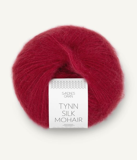 Hovedbilde Tynn Silk Mohair 4236 Deep Red
